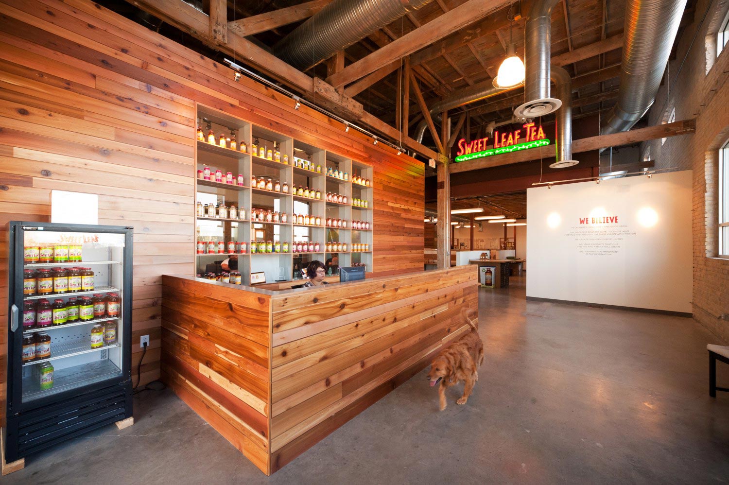 Sweet Leaf Tea Office DADO group